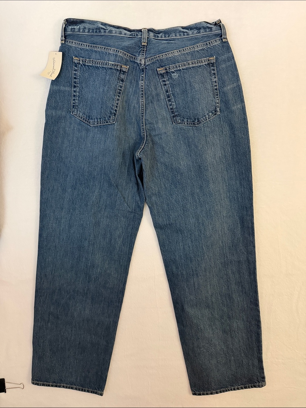 Universal Thread Women 90s Mid-Rise Baggy Denim Jeans Button Fly New with Tags - Picture 11 of 11